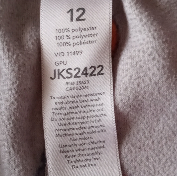 CARTER'S BOYS' RED BASEBALL LONG SLEEVE 2PCS PAJAMA SET. SIZE 12. - Picture 14 of 15